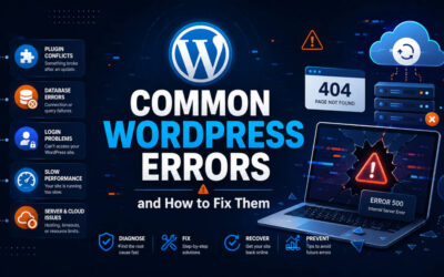 Common WordPress Errors and How to Fix Them