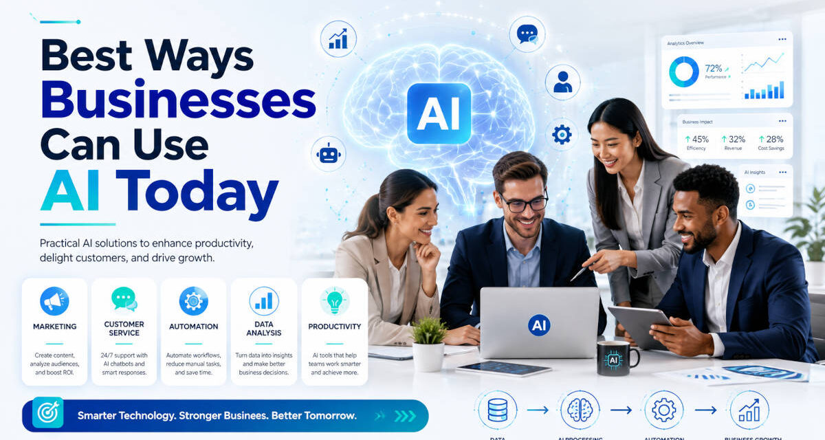 Best Ways Businesses Can Use AI Today
