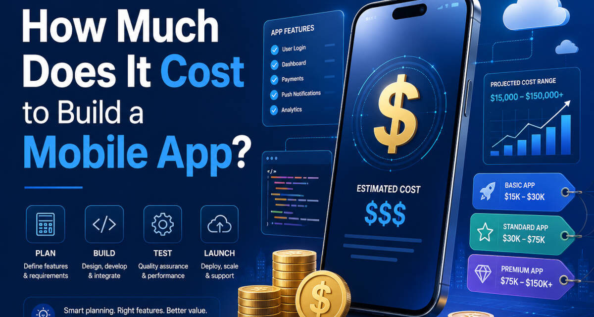 How Much Does It Cost to Build a Mobile App?
