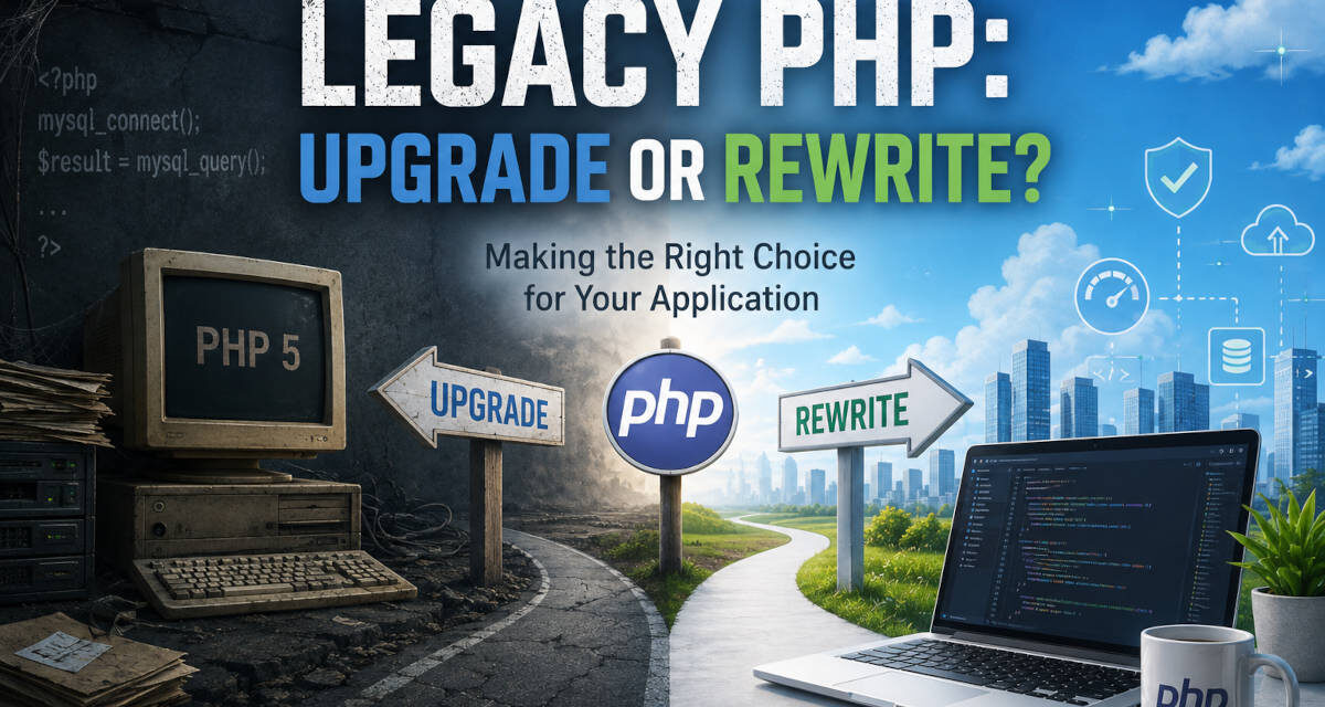 Legacy PHP: Upgrade or Rewrite?