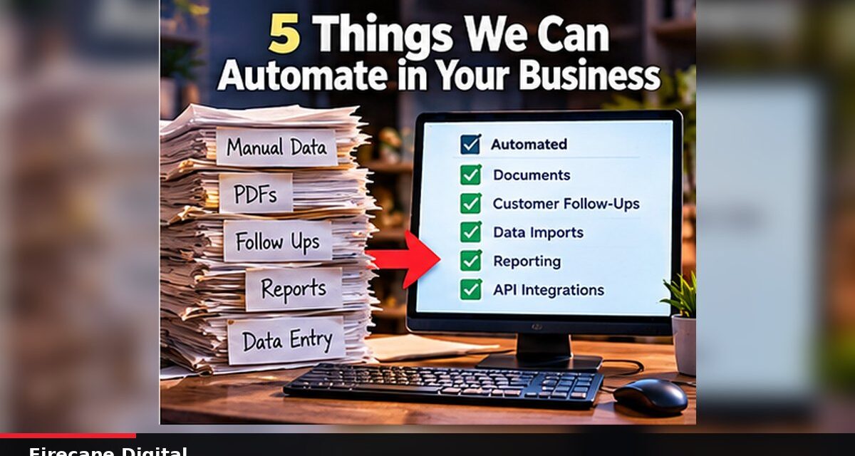 5 Things We Can Automate in Your Business