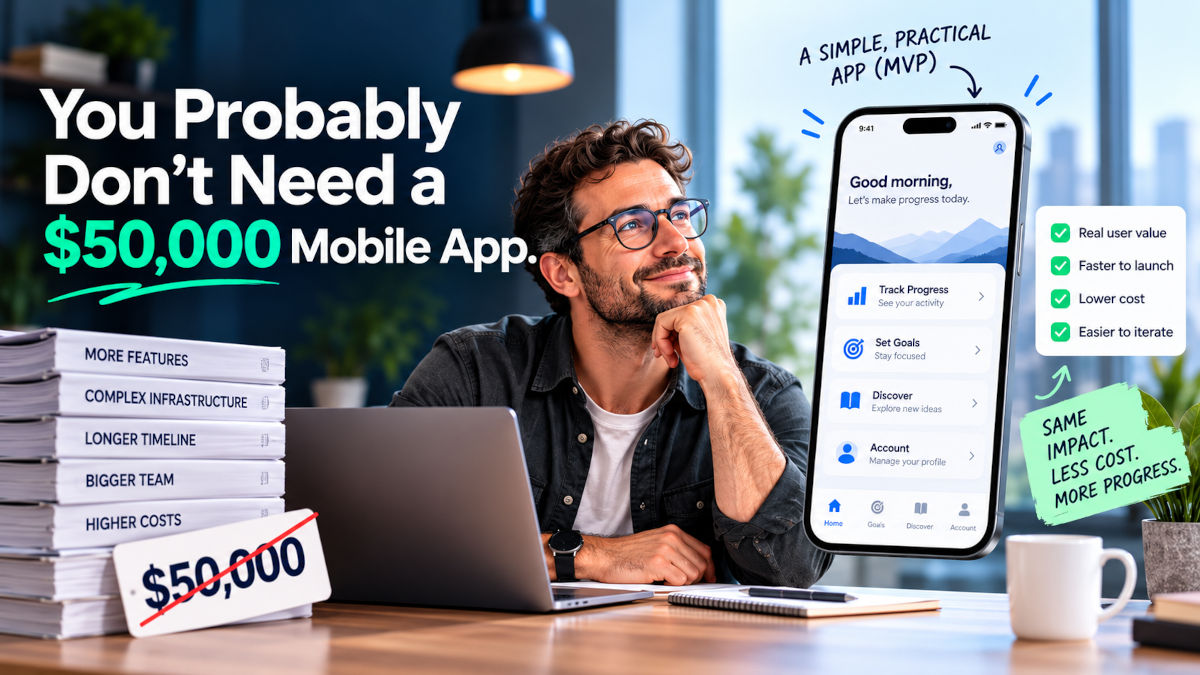 You Probably Don’t Need a $50,000 Mobile App